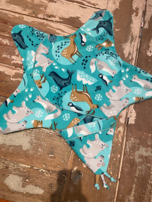 Wolfe Fleece Baby Star Bunting