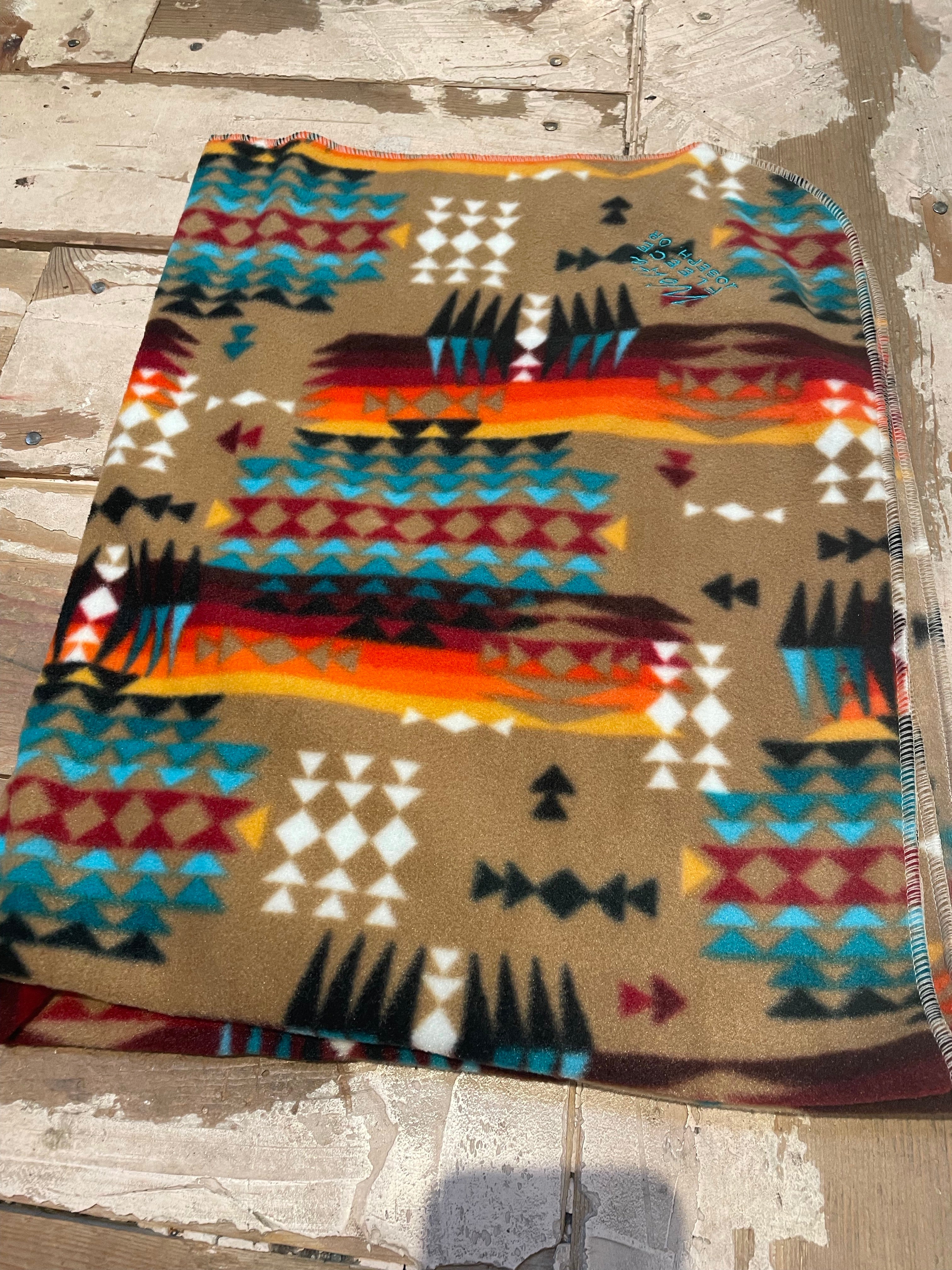 Wolfe Fleece Receiving Blanket