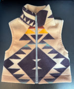 Wolfe Fleece Baby Vest 0-6 Months