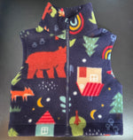 Wolfe Fleece Baby Vest 0-6 Months