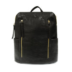 Joy Susan Raegan Double Zipper Backpack
