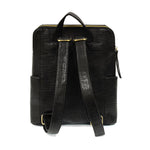 Joy Susan Raegan Double Zipper Backpack