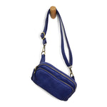 Joy Susan Kylie Double Zip Sling/Belt Bag