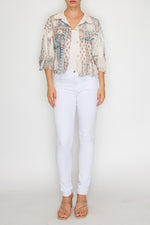 Origami Cropped Jacket