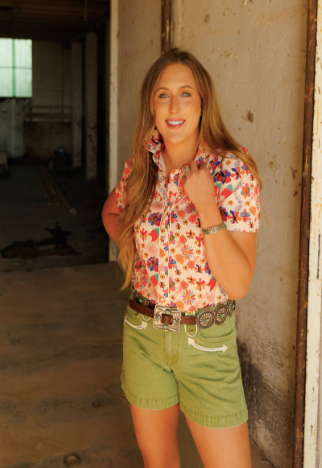 Howdy Hanny Smiley Shorts