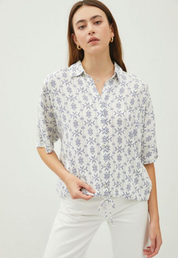 Be Cool Floral Button Up Shirt