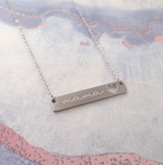 Mama Bar Necklace