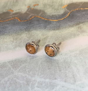 Wallowa Lake Sand Stud Earrings