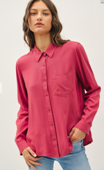 Be Cool Rayon Button Down Classic Shirt