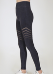 Nikibiki Vintage Chevron Meshed Leggings