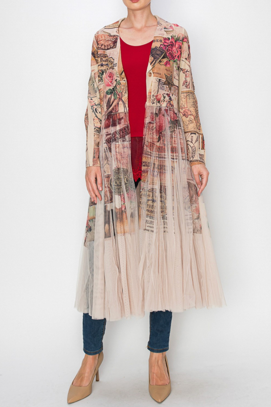 Origami Cardigan Blazer