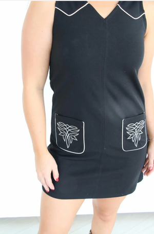 Turquoise Haven Hemp Shift Dress