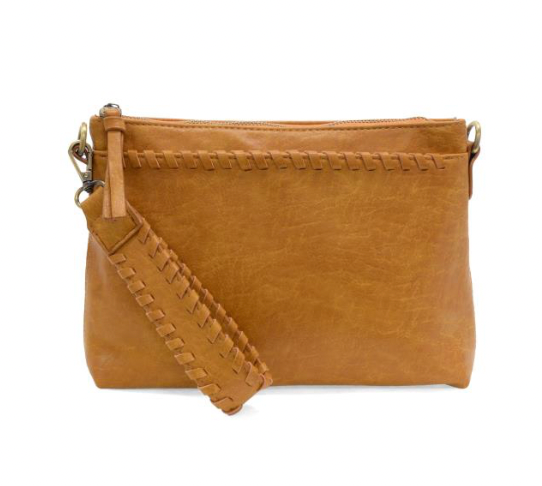 Joy Susan Oakley Whipstitch Wristlet/Crossbody