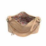 Joy Susan Cassidy Whipstitch Convertible Crossbody/Hobo