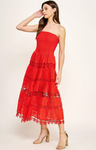 Strut & Bolt Eyelet Lace Tube Dress