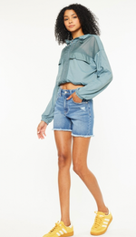 Kan Can High Rise Shorts