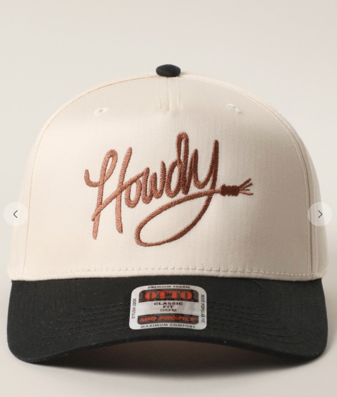 Embroidered Trucker Hat