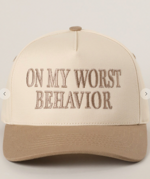 Embroidered Trucker Hat