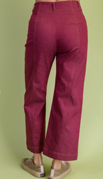 GiGiO Ankle Cropped Exposed ZipperPants