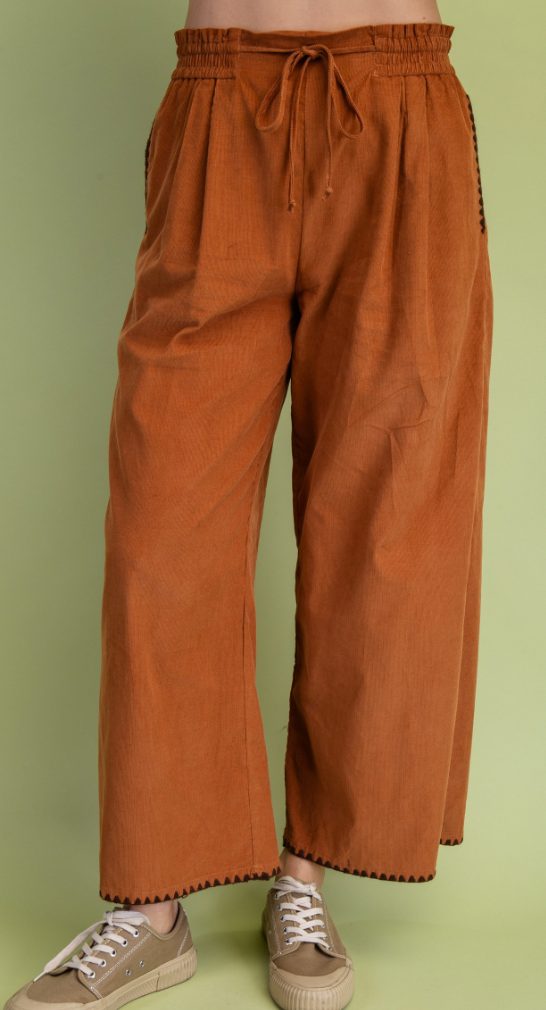GiGiO Corduroy Relaxed Fit Pants