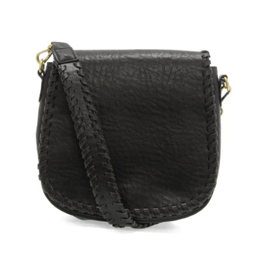 Joy Susan Annie Whipstitch Saddle Convertible/Crossbody