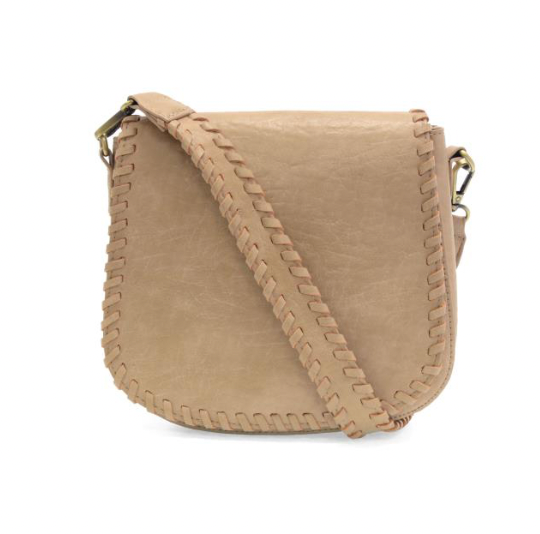 Joy Susan Annie Whipstitch Saddle Convertible/Crossbody
