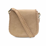 Joy Susan Annie Whipstitch Saddle Convertible/Crossbody
