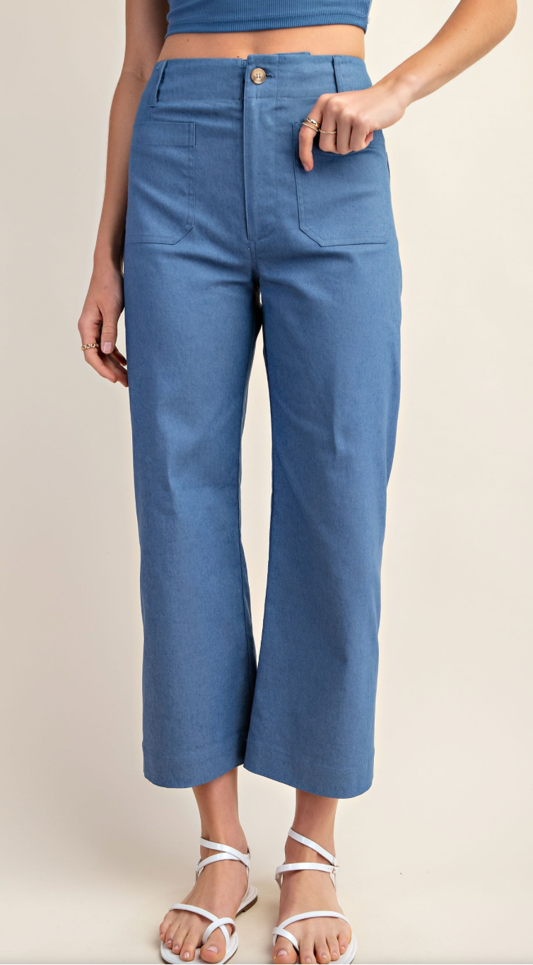 GiGiO Ankle Cropped Summer Pant