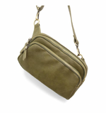 Joy Susan Kylie Double Zip Sling/Belt Bag