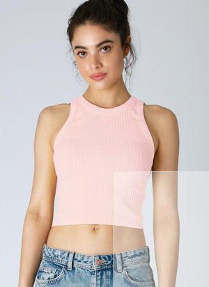 Nikibiki Wide Ribbed Tank Top