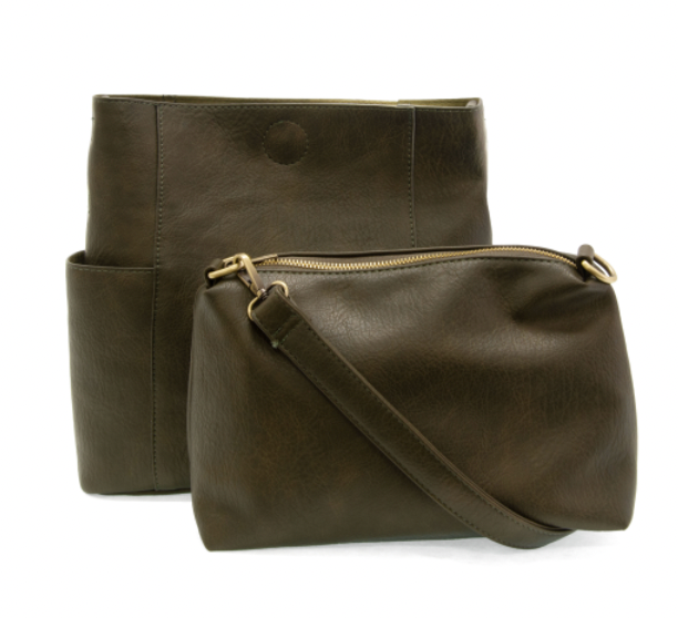 Kayleigh Side Pocket Bucket Bag