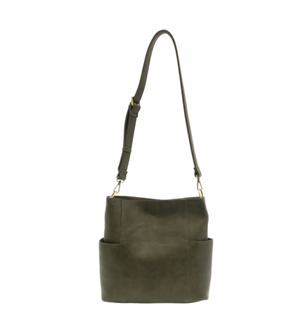 Kayleigh Side Pocket Bucket Bag