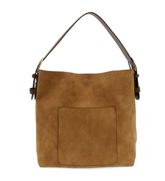 Joy Susan Hobo Faux Suede Handbag