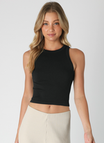 Nikibiki Wide Ribbed Tank Top