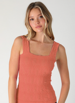 Nikibiki Lace Textured Square Top