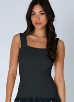 Nikibiki Lace Textured Square Top