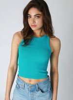 Nikibiki Wide Ribbed Tank Top
