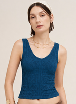 Nikibiki Reversible Lace Textured Top