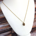 My Captured Journey Pinecone Necklace