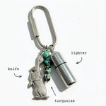 Fluff Hardware Lucky Hare Purse Charm