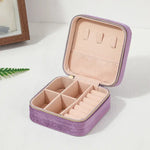 Plush Jewelry Box for Travel