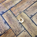 My Captured Journey Horseshoe Necklace