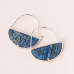 Scout Stone Prism Hoop Earrings