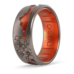Enso Nature Etched Rings