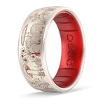 Enso Nature Etched Rings