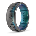 Enso Nature Etched Rings