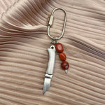 Fluff Hardware Red Earth Mini Purse Charm