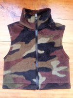 Wolfe Fleece Baby Vest 0-6 Months - tempting-teal-boutique