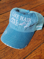 Lake Hair Distressed Hat Assorted Colors