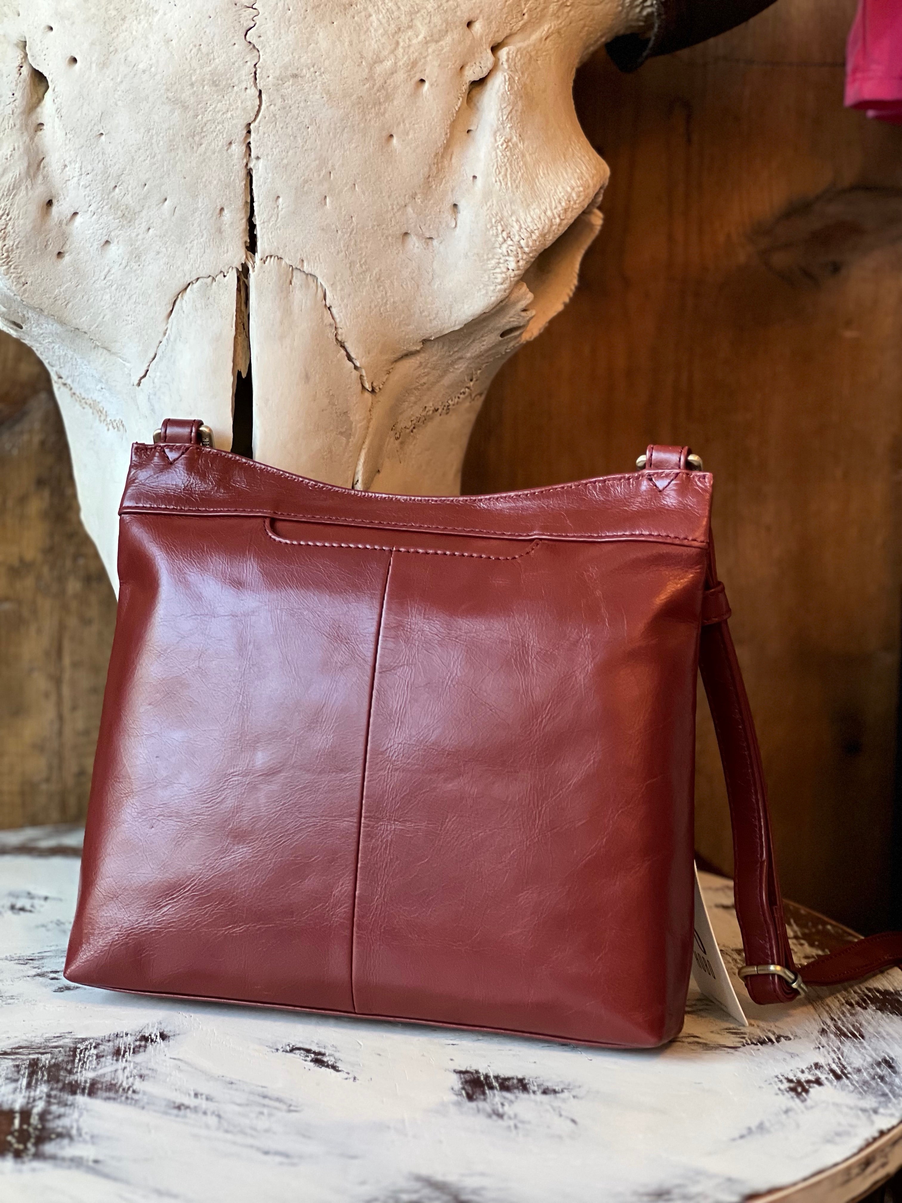 Hobo Cambel Leather Handbag – Tempting Teal Boutique